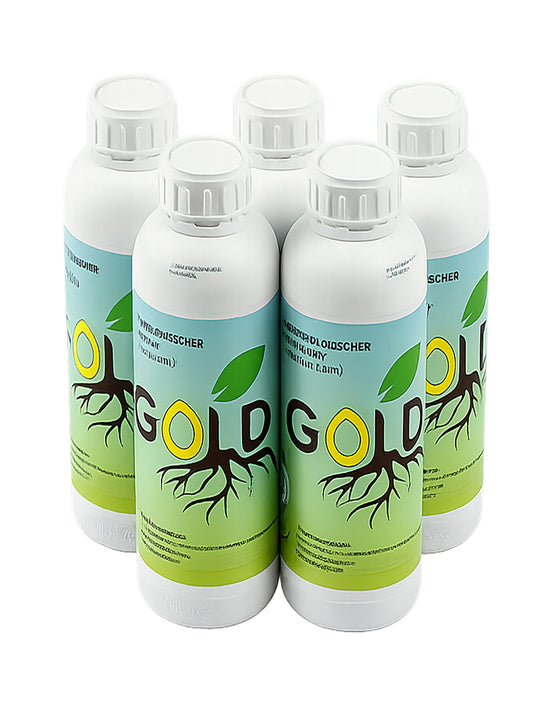 OCC-Gold Flüssiger biologischer Dünger 5x1 Liter-Bundle